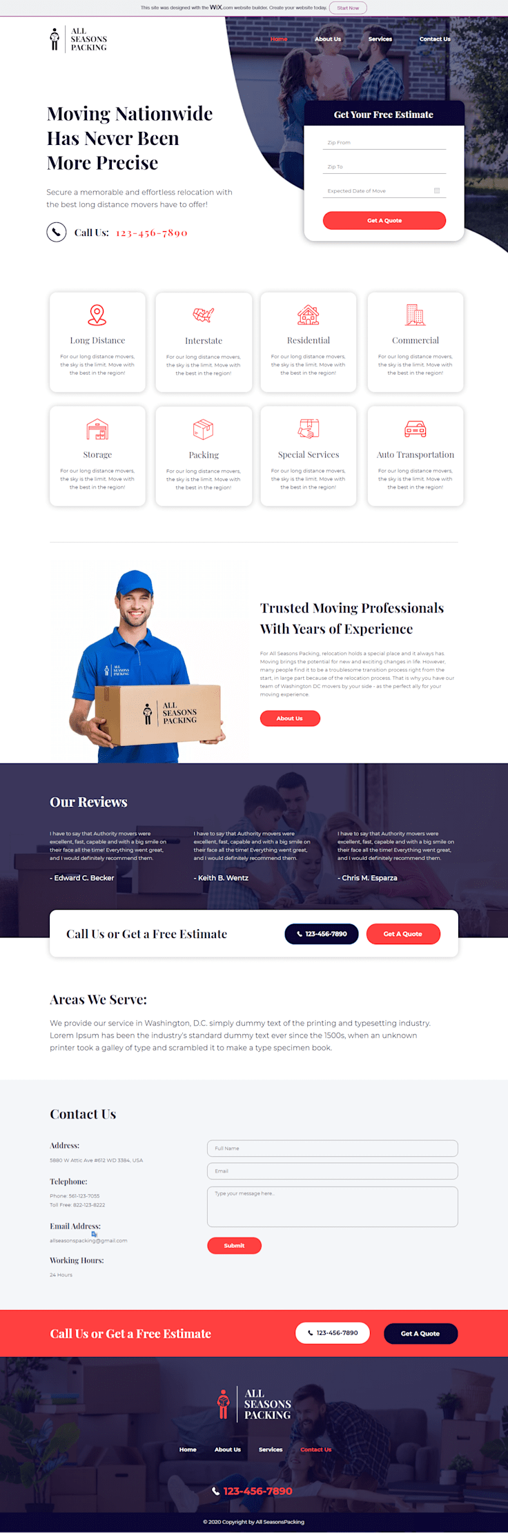 Web Design Sample
