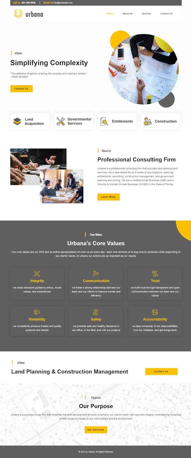 Service Website